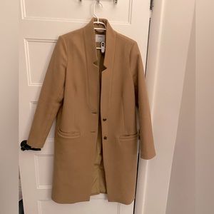 Old navy camel pea coat oversize M tall